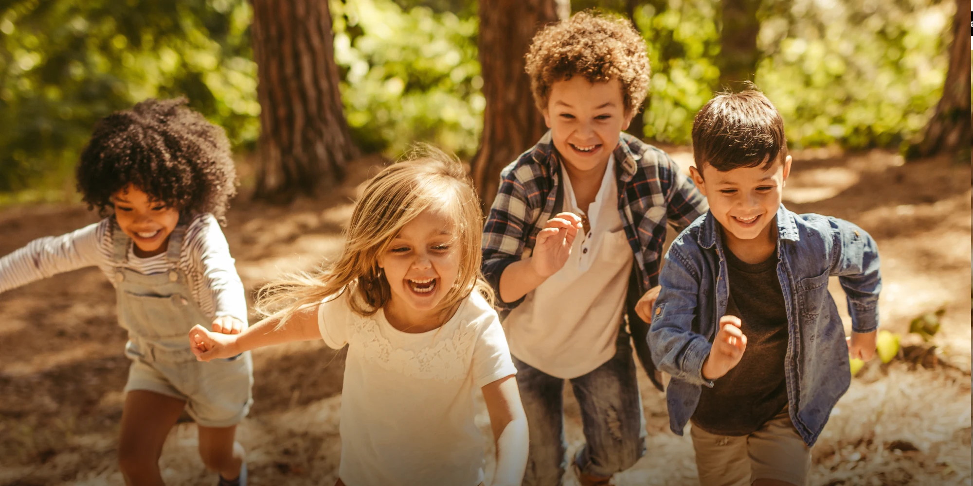 Children playing outdoors
