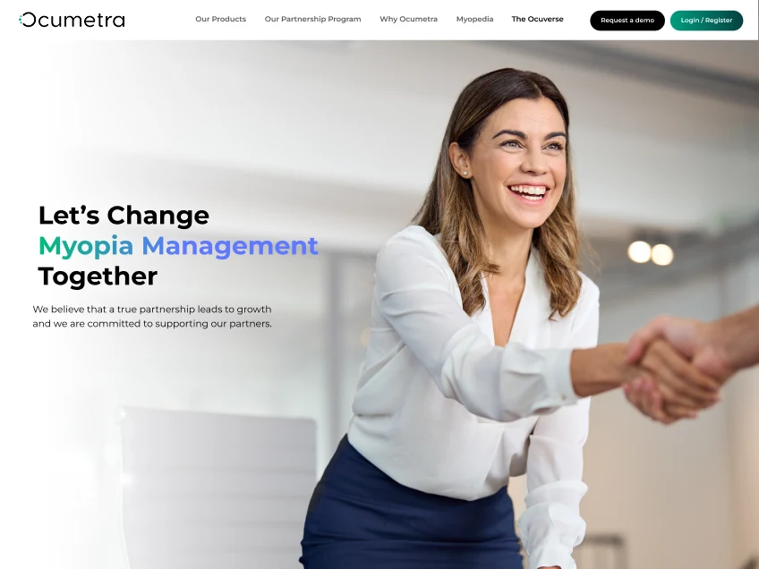 Partner program page